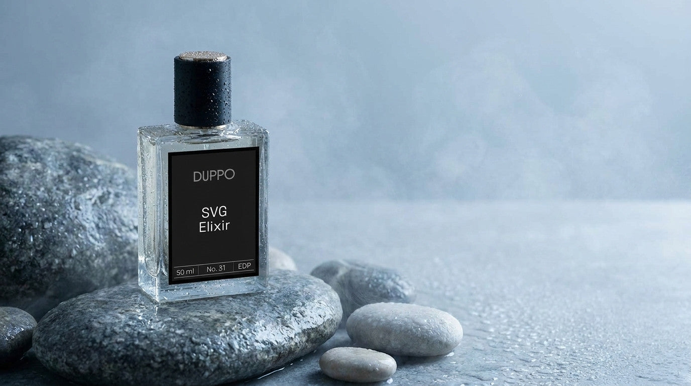 Duppo № 31 SVG Elixir pe piatră minerală udă